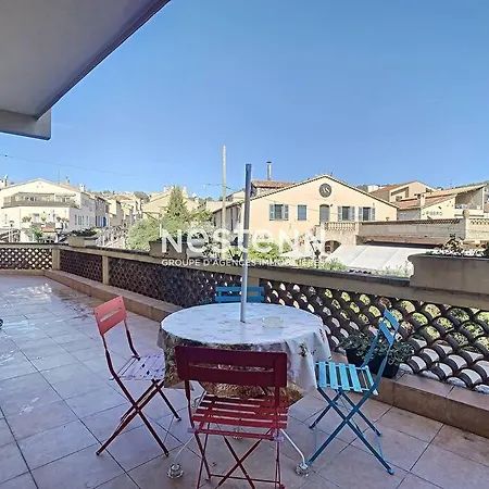 3p -terrasse D'angle De 58m2 - Parking - 5 Min Appartement